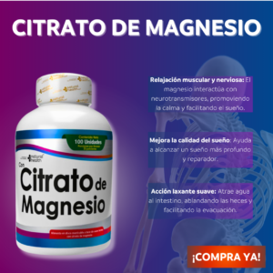 Citrato de Magnesio x100