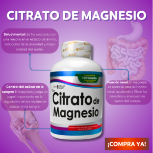 Citrato de Magnesio x100