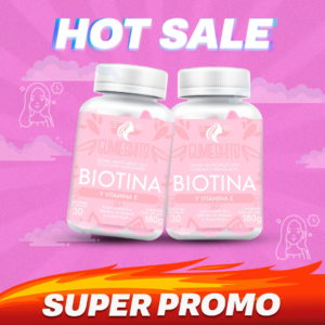 Gomitas Biotina + Vitamina E x2