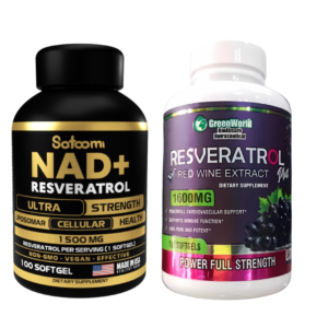 Combo NAD+ y Resveratrol Greenworld