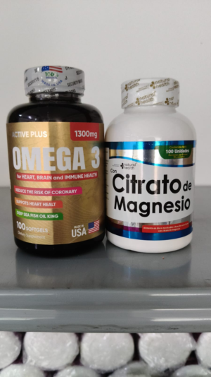 Combo Omega 3 y Citrato de Magnesio