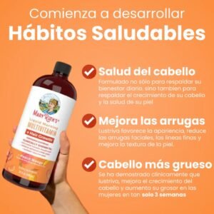 Mary Ruths - Multivitamínico Líquido Para tu Cabello