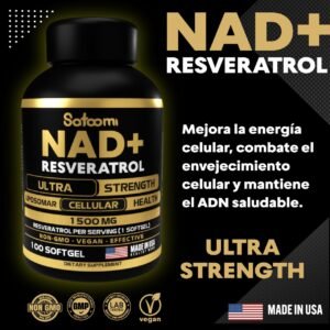 NAD + Resveratrol X 100 Softgels