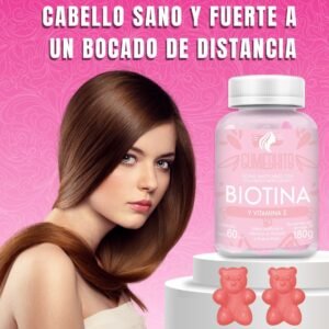 Gomitas Biotina + Vitamina E x2